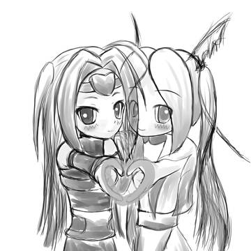 ベリちゃんとユプシラ様