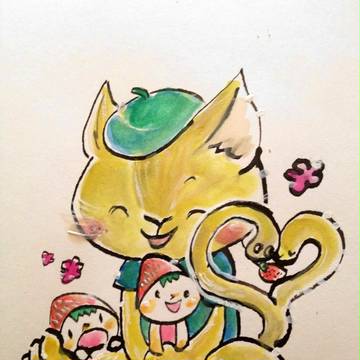 猫又さんとイチゴさん