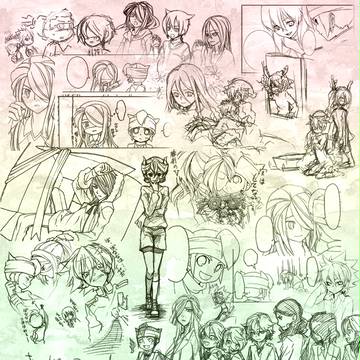 イナイレらくがき[一部腐]