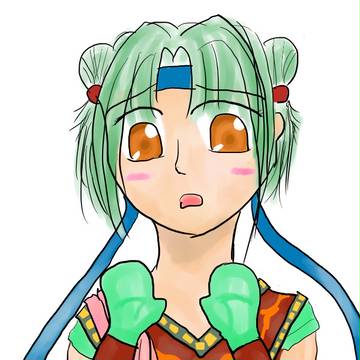 手編みの手袋を贈ってみた
