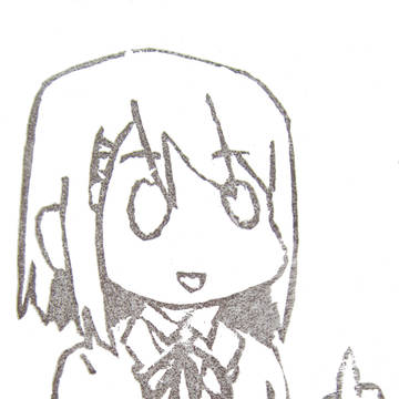 唯ちゃんを彫ってみた