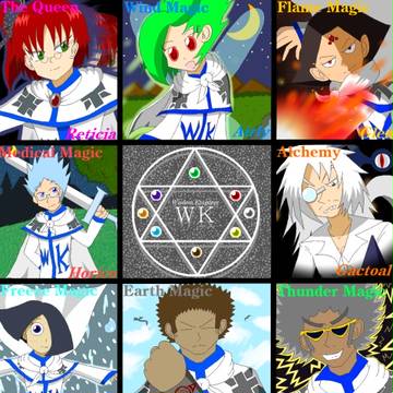 魔法の国の魔法使いの魔法の先生みたいな人達妄想