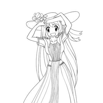 ~自由帽子與開心少女~