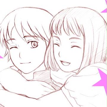 らくがき　クラウス＆ラヴィ