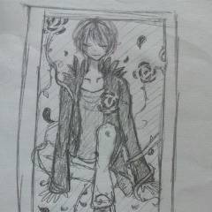 青い薔薇の男