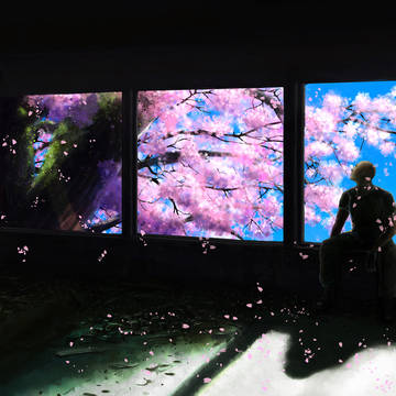 桜と三佐