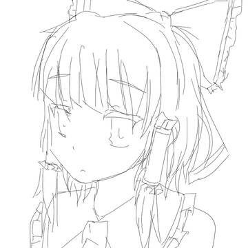下書き霊夢