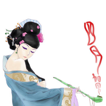 四月贺图
