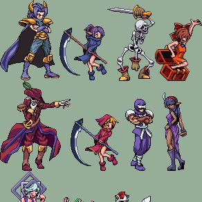 サイドビューモングラドット絵集