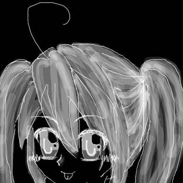 [初音ミク] 黑白