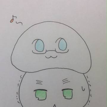 ♪([∂]ω[∂])(言_言；)