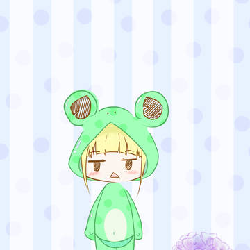 もー雨やだからカエルにでもなろうかな・・・