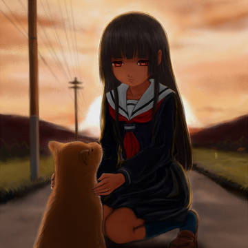 「犬と会話。」