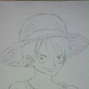 本気模写！！ルフィー