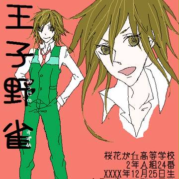 【31脚】　王子野 雀