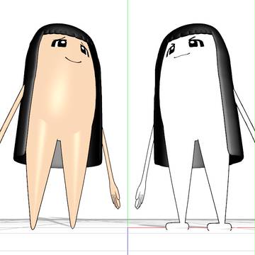 MMDおさとうゆっくり姫【おさとう氏&たにたけし氏ﾘｽﾍﾟｸﾄ】