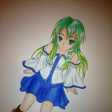 早苗さん描いたお