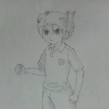 初描き天馬 (イナズマキャラ練習)