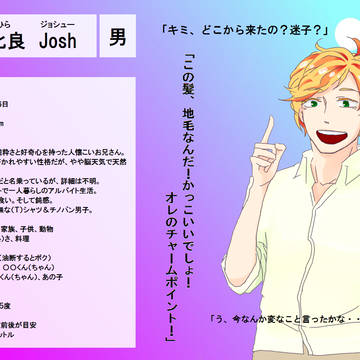 【PVOD】梅比良　Josh【キャラシ】
