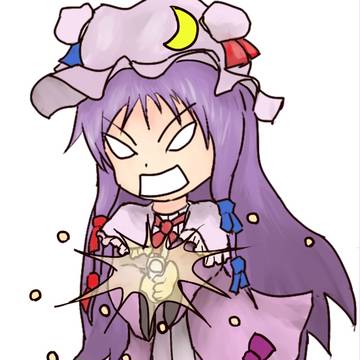 マシンガンをぶっパチュリー