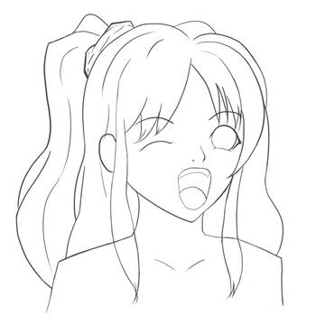 看板娘、製作中。