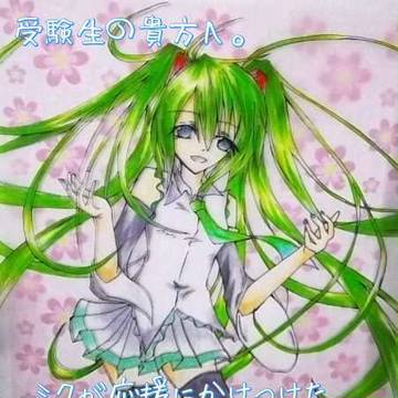 応援ﾐｸさん