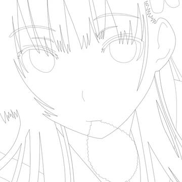 さんかれあ　線画