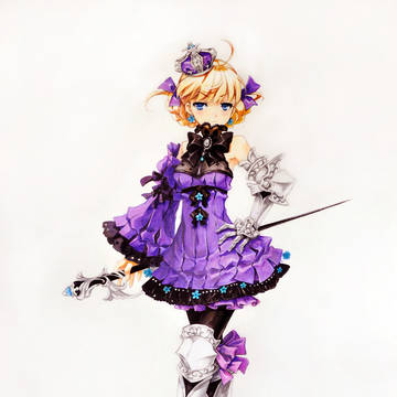 【二开彩铅】富美白