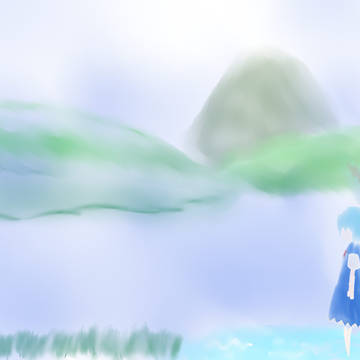 湖のほとりで・・・