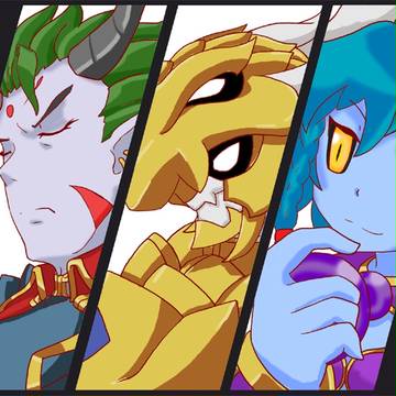 【ぴく神羅】皇魔三将軍