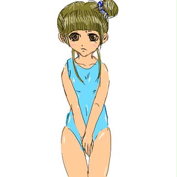 みずいろみずぎ。