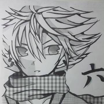 手書き六