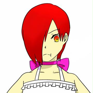 すねた庵子さん