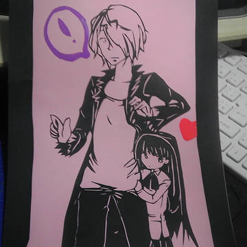Ib　イヴギャリ　切り絵　