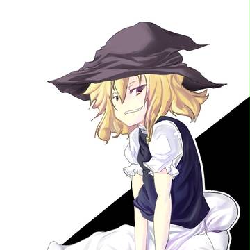 白黒魔理沙