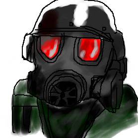 マウスでハンク描いてみた（BIOHAZARD）