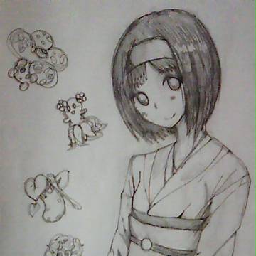 エリカと草ポケモン