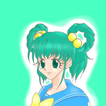 みはるん試し描き