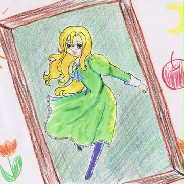 落書き　メアリー