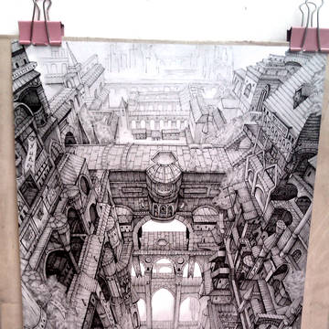 临摹実田みたうぞ的作品