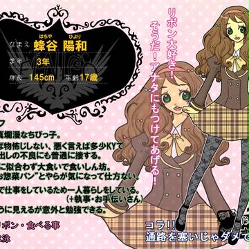 【PKOY】蜂谷陽和【キャラシ】