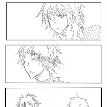 蓮蒼殴り描き