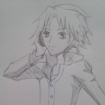 初めて描いた　花村陽介