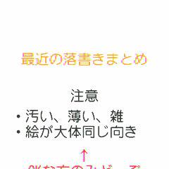最近の(汚い)落書きまとめ