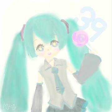 ふわふわみくさん