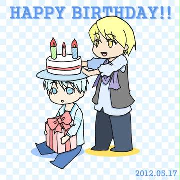 誕生日おめっしたー