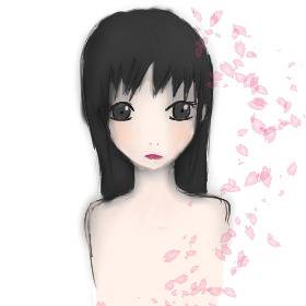 【色塗り】春だね。【練習】