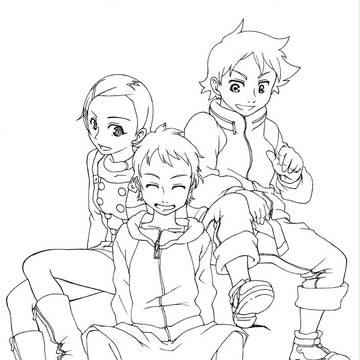 エウレカ×アオ×レントン