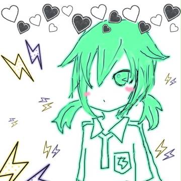 フェイ君カラーの霧野さんをデコってみた