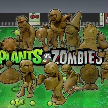 Plantsvs.Zombies泥人形